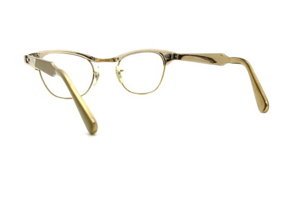 Vintage 50s Cat Eye Glasses | New Old Stock | Bro… - image 6
