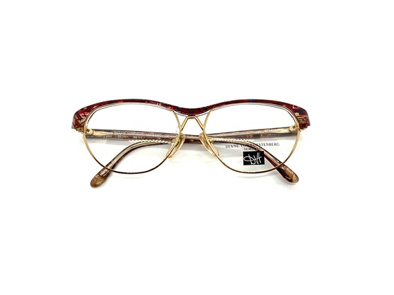 80s Oversized Eyeglasses | Unworn Diane Von Furst… - image 4