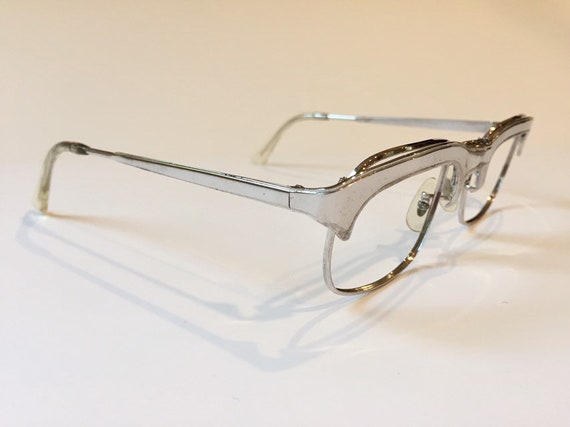 60s Clubmaster Eyeglass Frames | New Old Stock | … - image 3