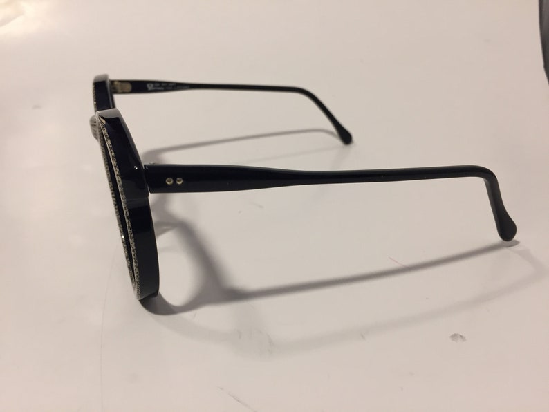 Vintage Large Round Eyeglasses New Old Stock BIG 80s Large Etsy