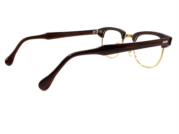 Unworn 50s Brownwood Eyeglass Frames | New Old St… - image 8
