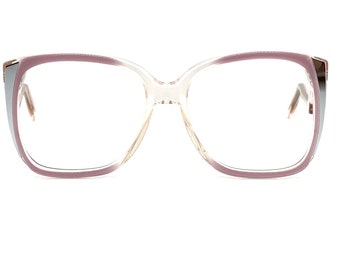 【1960’s】safilo\"fedra\" Vintage Safilo Fedra Brown/Black Cat-Eye Eyeglass 5 1/2