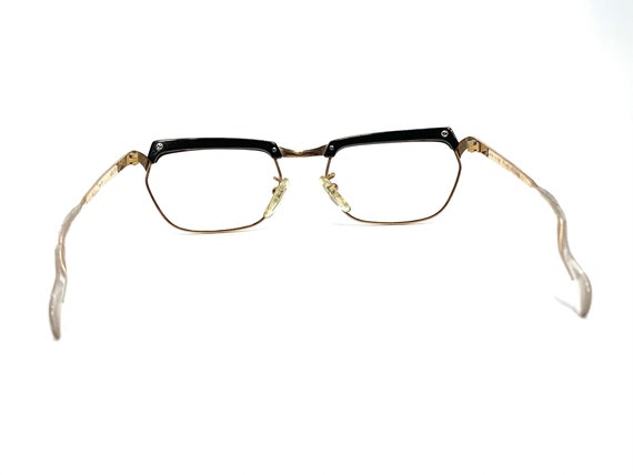 Unworn 50s Cat Eye Eyeglass Frames | 60s Rhinesto… - image 7