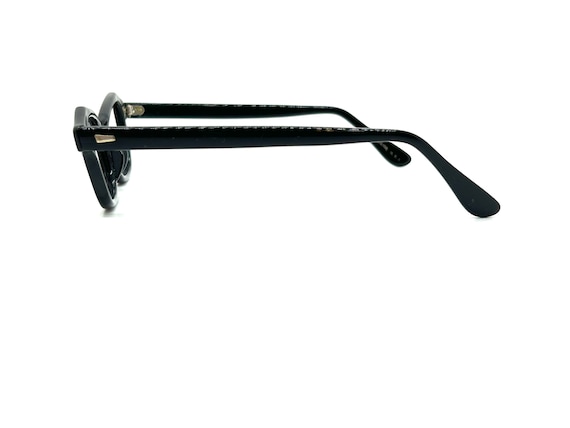 Unworn 50s Black Cat Eye Glasses | New Old Stock … - image 8