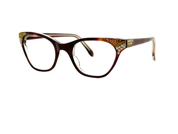 50s Cat Eye Eyeglasses | New Old Stock | 60s Vint… - image 3