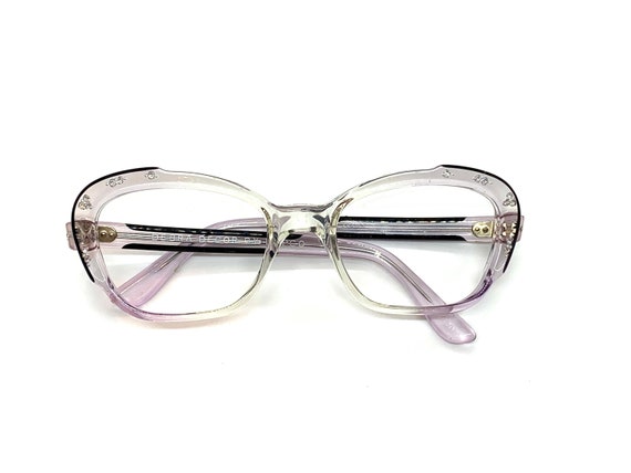 60s Cat Eye Eyeglass Frames | New Old Stock | Cle… - image 4