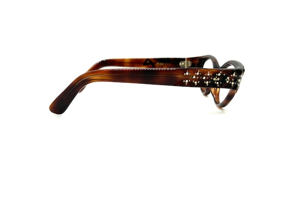 Unworn 60s Eyeglass Frames | Rhinestone Cat Eye E… - image 7