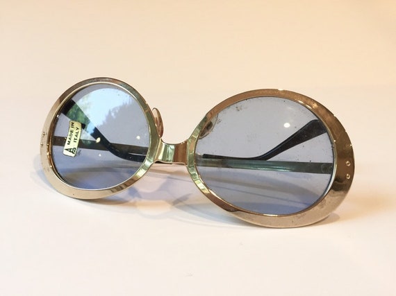 Vintage 70s Round Sunglasses | New Old Stock | Ro… - image 5