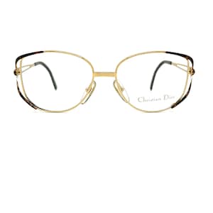 80s Christian Dior Eyeglasses | New Old Stock | Oversized Eyeglass Frames | Vintage Glasses Frames | Christian Dior 2646 41 | Sunglasses