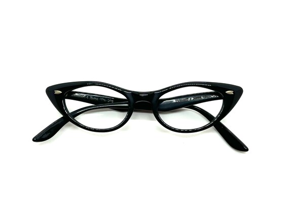 Unworn 50s Cat Eye Eyeglass Frames | New Old Stoc… - image 4