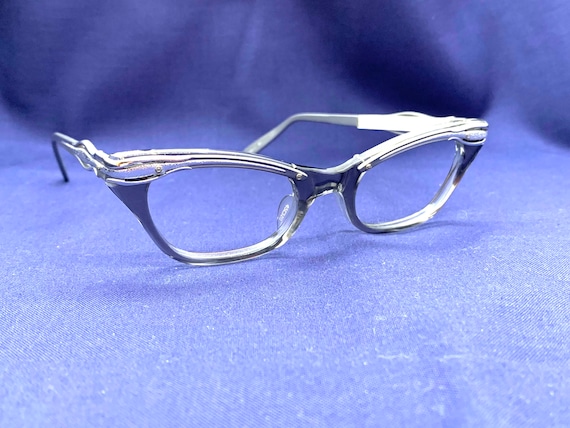 Sexy 50s Cateye Glasses | New Old Stock | Combina… - image 3