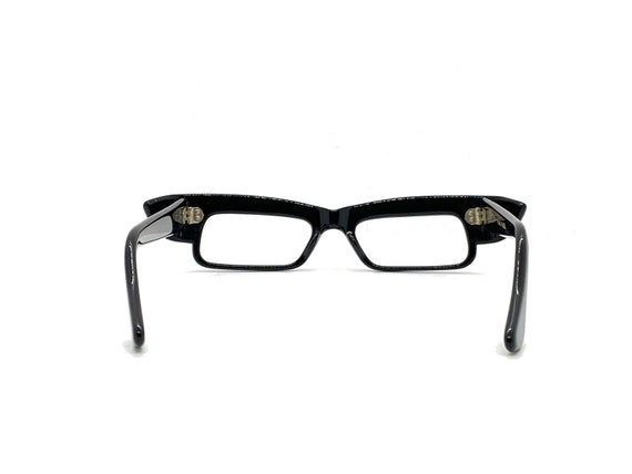 Unworn 50s Black Cat Eye Glasses | New Old Stock … - image 4