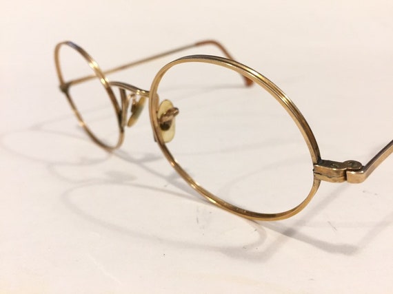 Unworn Shuron Round Eyeglass Frames | New Old Sto… - image 7