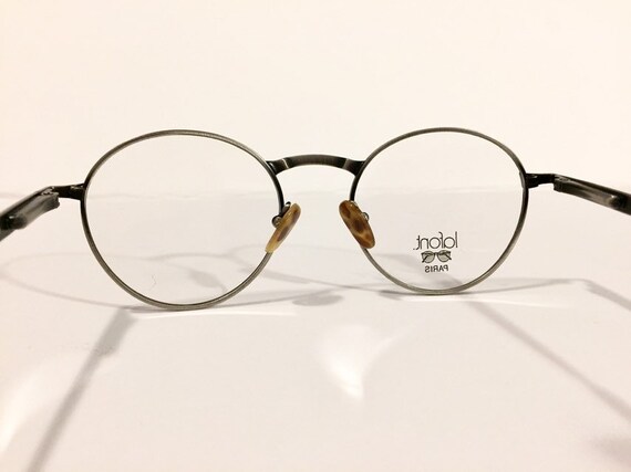 Vintage 80s Jean Lafont Round Eyeglass Frames | U… - image 4