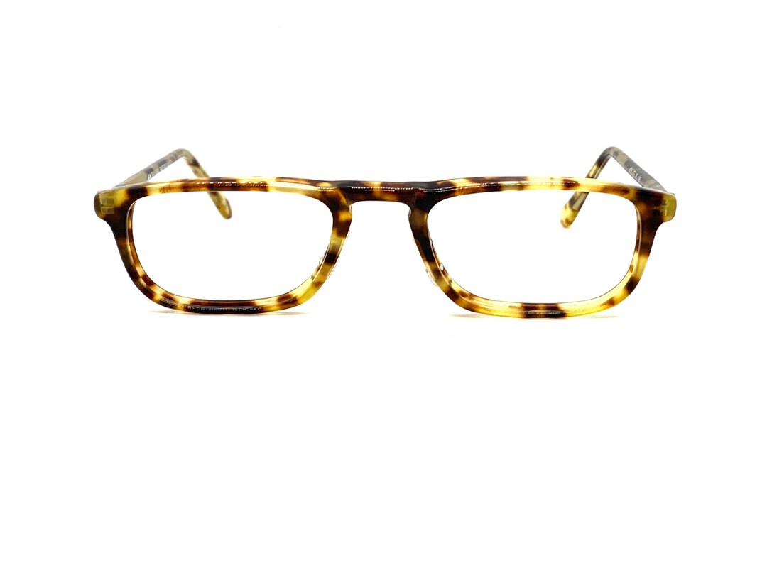 Unworn 80s Reading Glasses Frames New Old Stock Vintage Blonde Tortoise