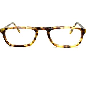 Unworn 80s Reading Glasses Frames | New Old Stock | Vintage Blonde Tortoise Reading Frames | Half Glasses Readers | Reading Eyeglasses USA