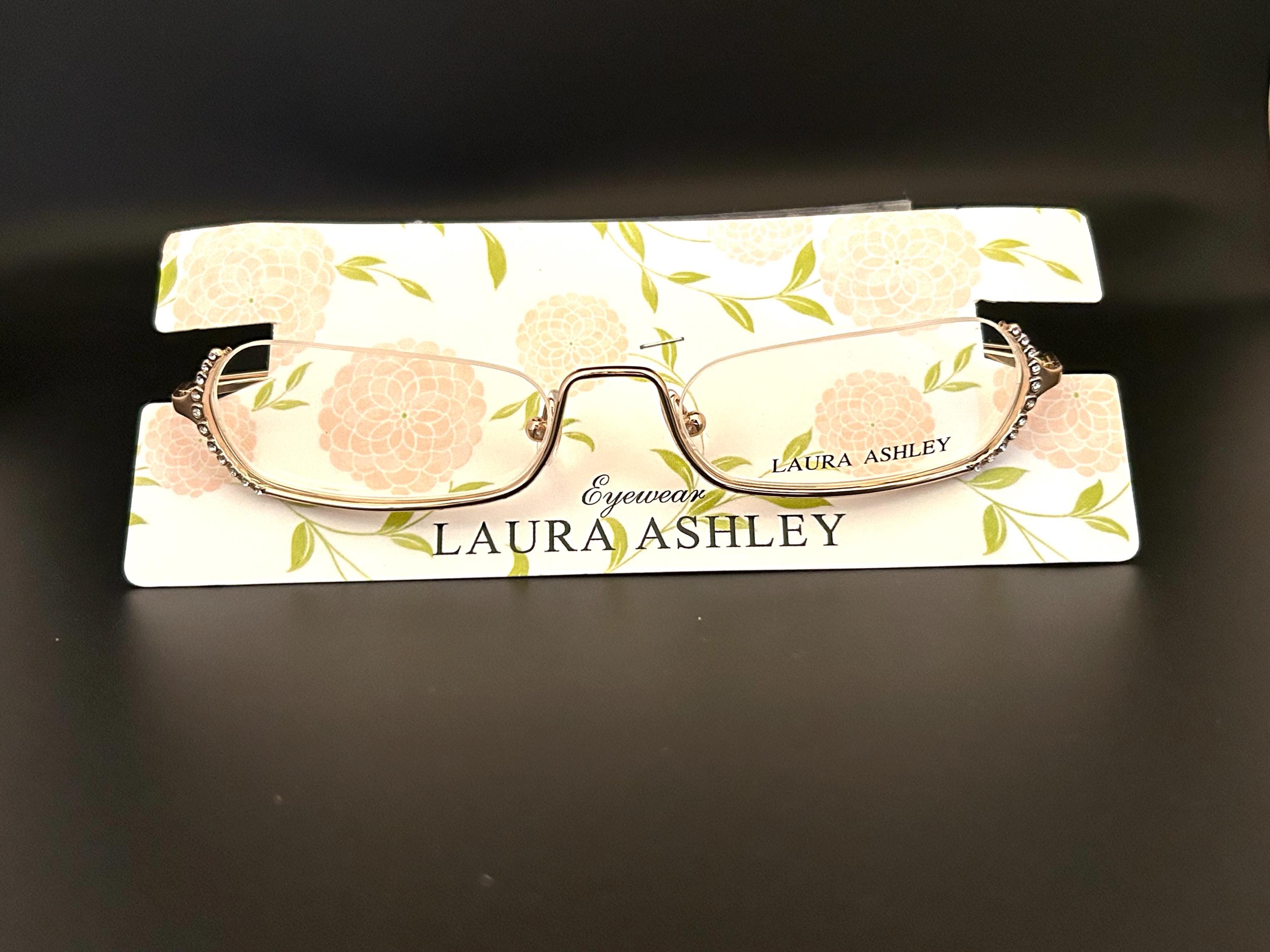 Half Spectacles Unworn 80s Half Rim Glasses | New Old Stock | 90s Rectangular Frames ...