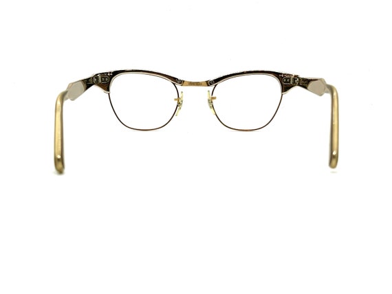 Vintage 50s Cat Eye Glasses | New Old Stock | Bro… - image 5