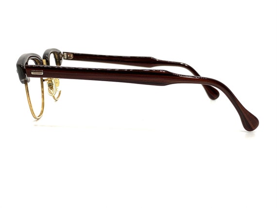 Unworn 50s Brownwood Eyeglass Frames | New Old St… - image 5