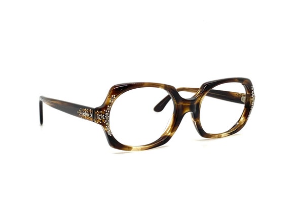Vintage 60s Eyeglasses | New Old Stock | Hex Shap… - image 2