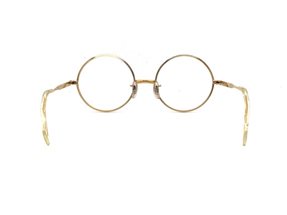 Vintage 60s Eyeglass Frames | New Old Stock | Gol… - image 5
