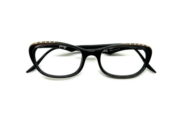 50s Cat Eye Rhinestone Glasses | New Old Stock | … - image 4
