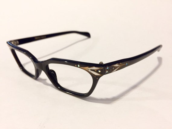 Unworn 60s Cat Eye Eyeglass Frames | Vintage Cate… - image 2