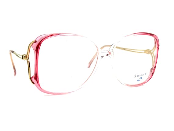 80s Drop Arm Eyeglass Frames | New Old Stock | Ov… - image 2
