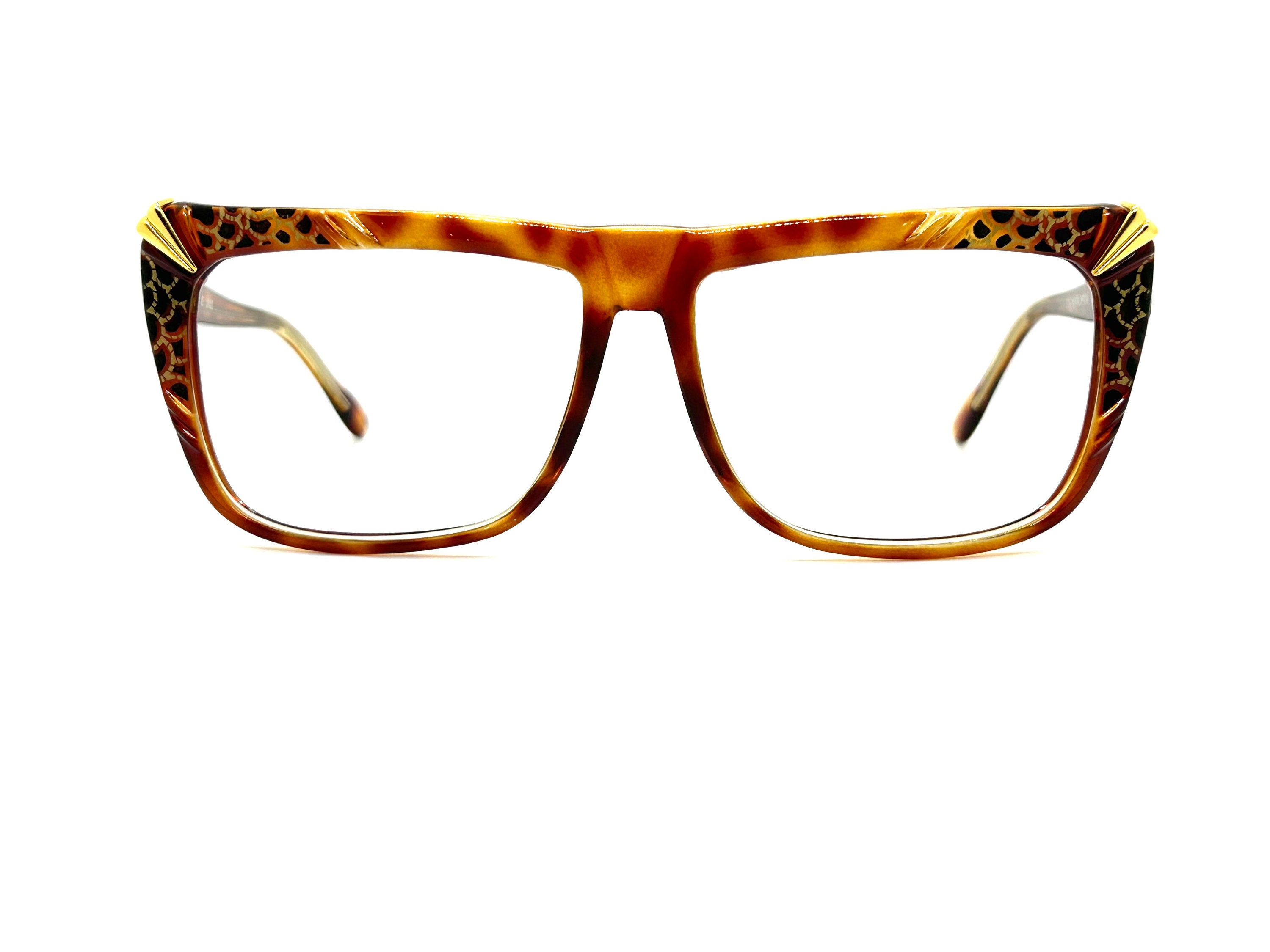269 Case Magic Mold Sunglasse Vintage The eyeglass frame is real snakeskin. Sunglasses Cazal 607 Leather Snakeskin Limited Edition main image 3