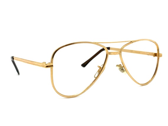 60s Double Bridge Aviator Eyeglasses | New Old St… - image 2