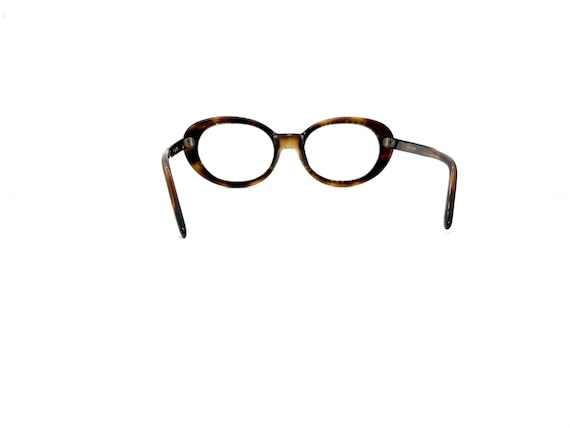 50s Tortoise Eyeglasses | 60s Unworn Oval Cat Eye… - image 5