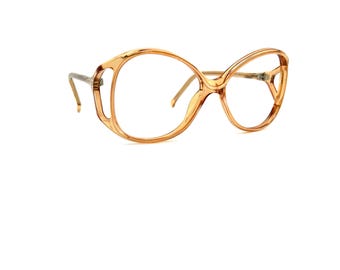 Vintage NOS Oversize Eyeglasses Drop Temple Frame Retro  display picture 3