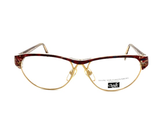 80s Oversized Eyeglasses | Unworn Diane Von Furst… - image 1