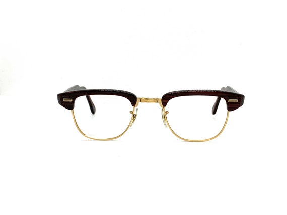 Vintage 50s Clubmaster Glasses | New Old Stock | 6