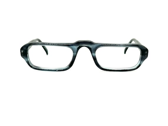 Unworn 80s Reading Glasses | New Old Stock | Vintage Grey Fade Reading Eyeglass Frames | Half Glasses Readers | Reading Glasses | Readers