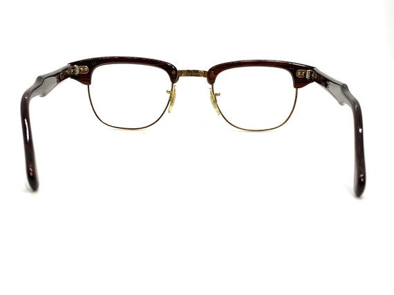 Unworn 50s Brownwood Eyeglass Frames | New Old St… - image 7