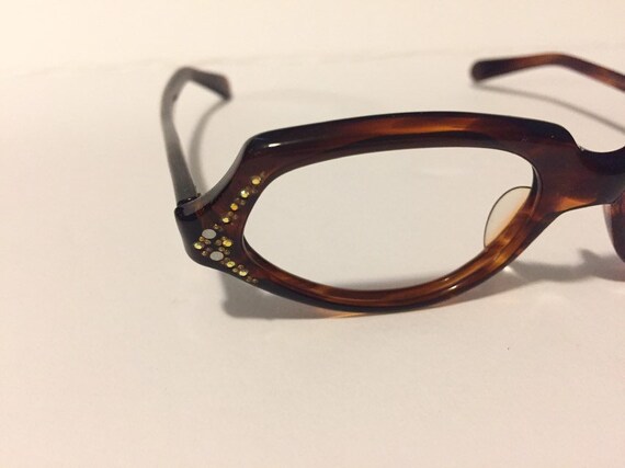 Unworn 60s Cat Eye Eyeglass Frames | Retro Cateye… - image 3