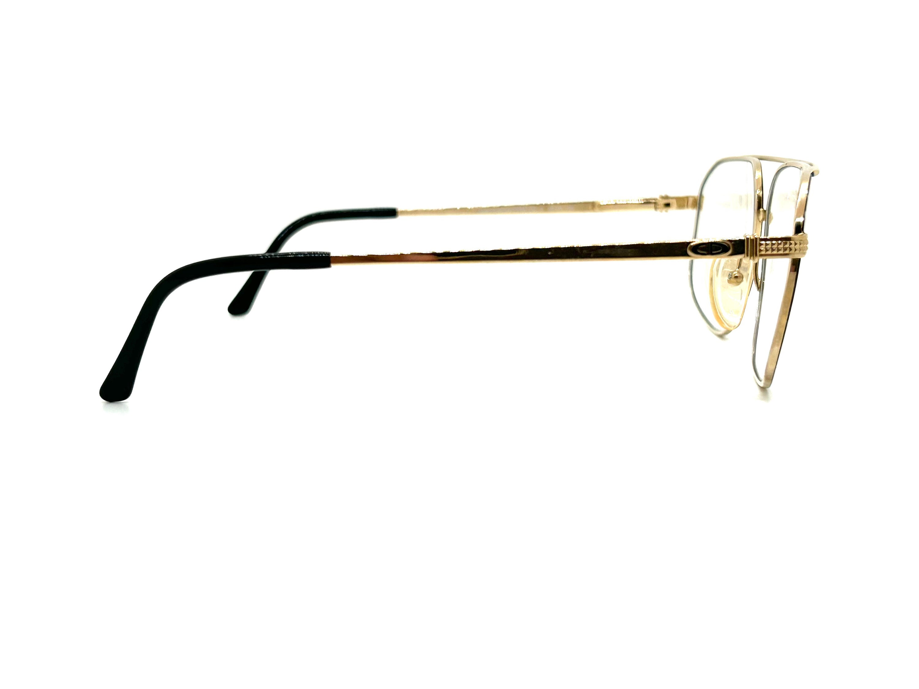 小物 80s VTG ChristianDior Eyeglasses D 60J 80s Christian Dior Aviator Eyeglasses | New Old Stock | 80s
