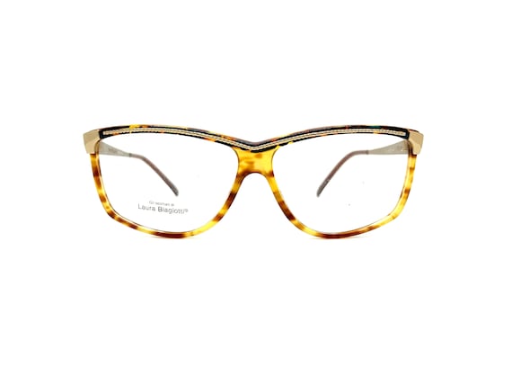 90s Rectangular Eyeglasses | Large Tortoise Sungl… - image 1