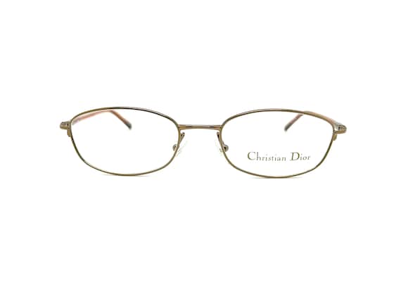 90s Christian Dior Eyeglasses New Old Stock Christian Dior Eyeglass Frames Oval Metal Glasses Frames Brown Gunmetal Dior Sunglasses Etsy Canada