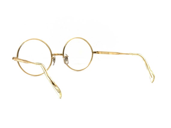 Vintage 60s Eyeglass Frames | New Old Stock | Gol… - image 6