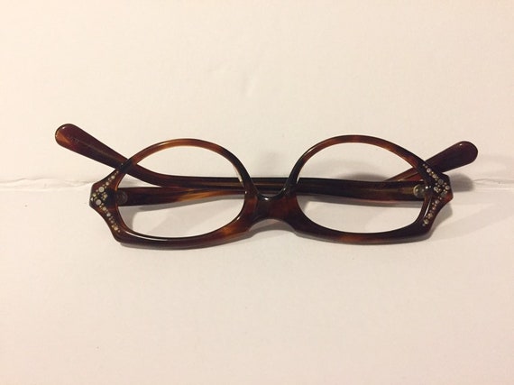 Unworn 60s Cat Eye Eyeglass Frames | Retro Cateye… - image 6