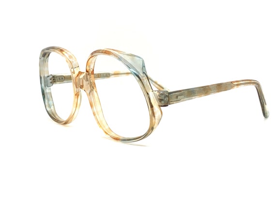 Oversized Vintage 70s Round Eyeglasses | New Old … - image 3