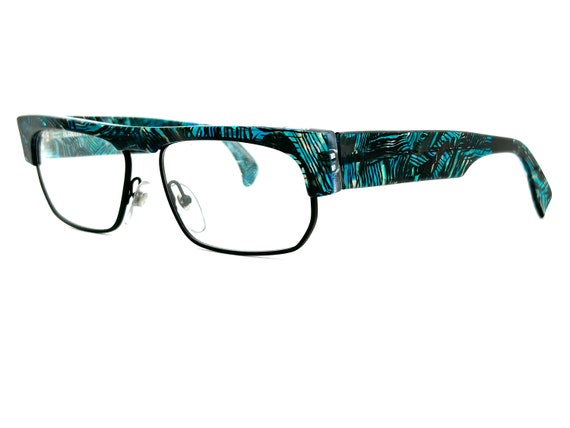 90s Square Eyeglasses | New Old Stock | Alain Mik… - image 3