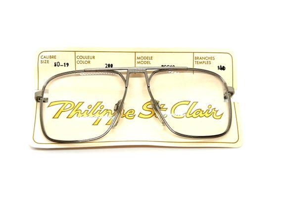 Unused 80s Metal Aviator Eyeglass Frames | New Ol… - image 1