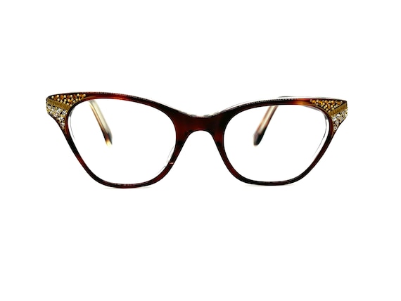 50s Cat Eye Eyeglasses | New Old Stock | 60s Vint… - image 1