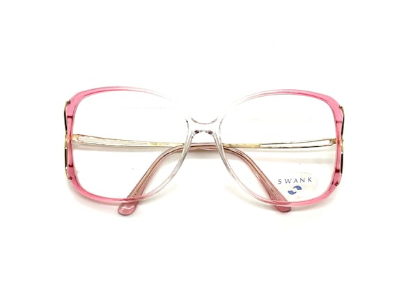 80s Drop Arm Eyeglass Frames | New Old Stock | Ov… - image 4