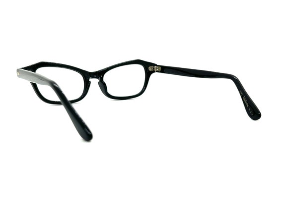 Unworn 50s Black Cat Eye Glasses | New Old Stock … - image 5