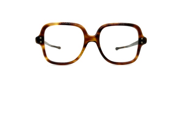 60s Square Eyeglass Frames New Old Stock Large 70s Horn Rim Glasses Frames  Retro Eyeglasses Horn Rimmed Frames Unisex Sunglasses 