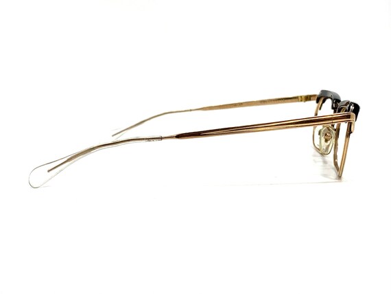 Unworn 50s Cat Eye Eyeglass Frames | 60s Rhinesto… - image 9